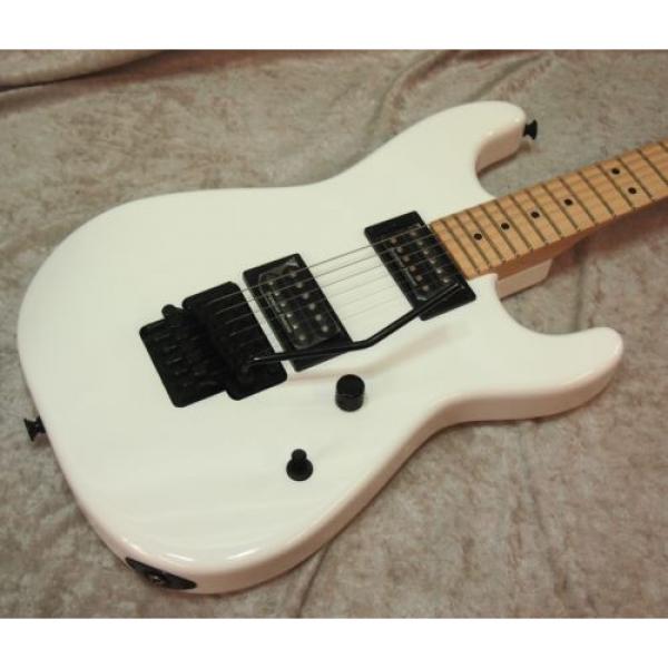Charvel SD-1 San Dimas HH Floyd Rose electric guitar in snow white #1 image