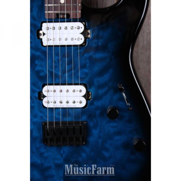 Charvel Pro Mod San Dimas Style 1 HH HT Electric Guitar Trans Blue Burst B STOCK #5 image