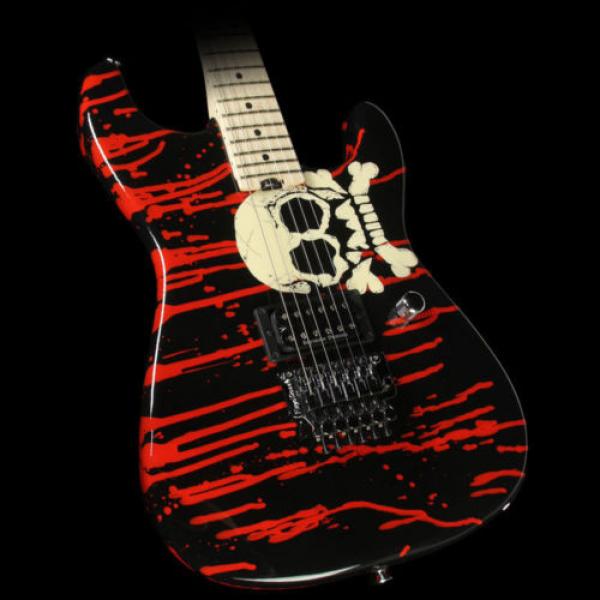 Charvel Pro Mod Warren DeMartini San Dimas Electric Guitar Skull Graphic #1 image