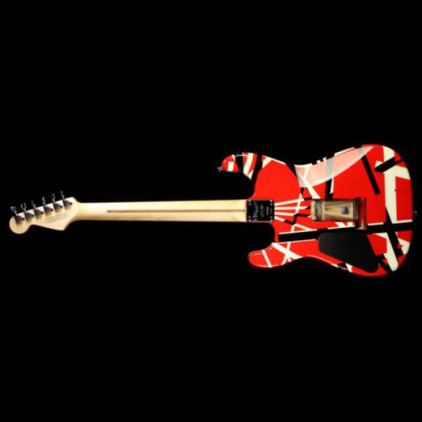 Used 2006 Charvel EVH Art Series Electric Guitar Red Black and White #3 image