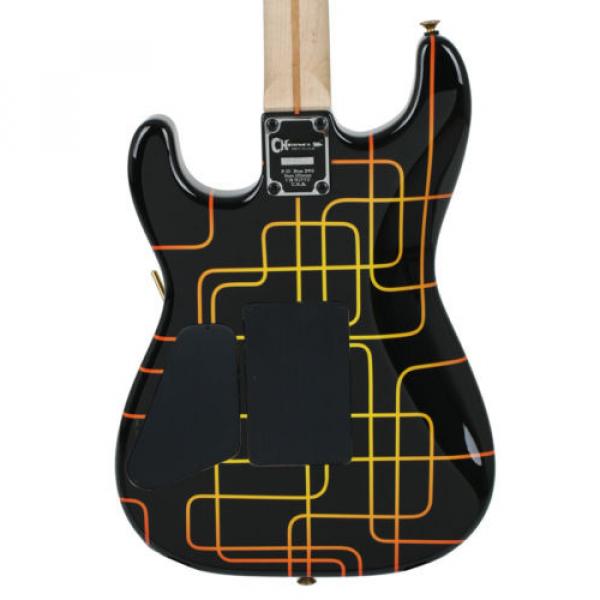Charvel USA Custom San Dimas Schematic Graphic Unique Design Electric Guitar #4 image