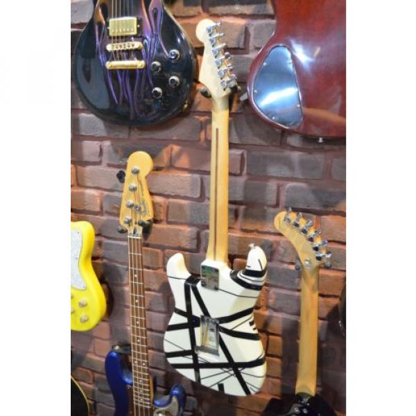 NOS Charvel Art Series EVH Van Halen Electric Guitar Black &amp; White Inv # RG12.5 #5 image