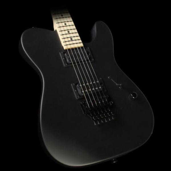 Charvel USA Select San Dimas Style 2 HH Electric Guitar Pitch Black #1 image