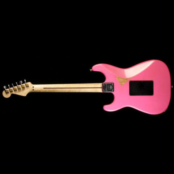 Charvel Custom Shop Nitro San Dimas Electric Guitar Pink with Platinum Overspray #3 image