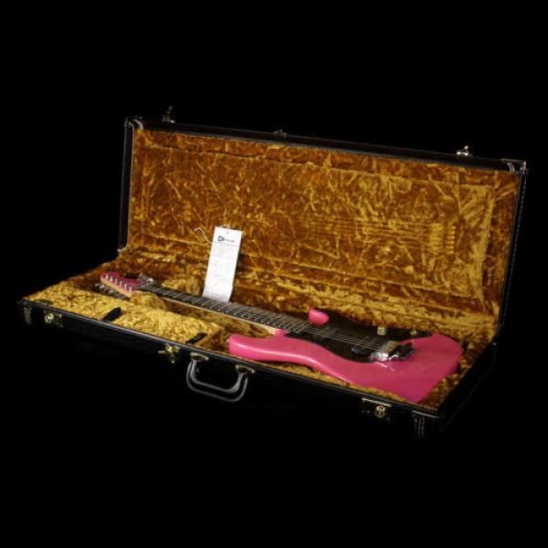 Charvel Custom Shop Nitro San Dimas Electric Guitar Pink with Platinum Overspray #5 image