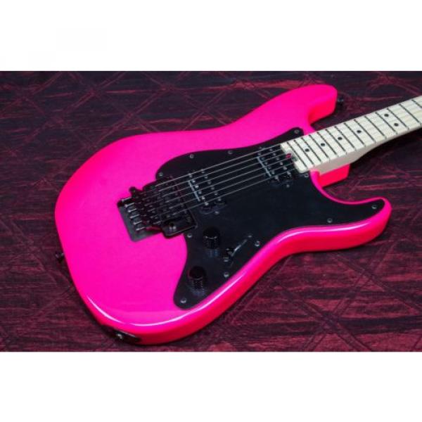 Charvel Pro-Mod So-Cal Style 1 HH Floyd Rose - Neon Pink 031409 #2 image