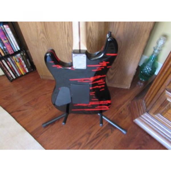 Charvel Blood Skull Guitar w/ Reverese Headstock #3 image