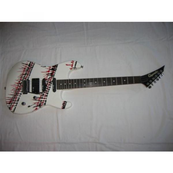Charvette by Charvel Spatter Model 170 Electric Guitar SOLID Wood Body MIJ READ #1 image