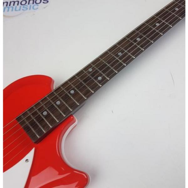 Supro Belmont Vibrato Americana Electric Guitar - Poppy Red #4 image