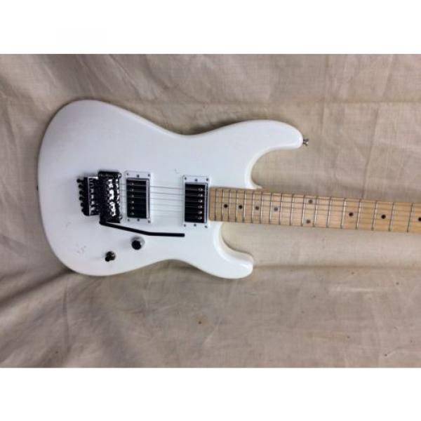 Used Charvel Pro Mod Body &amp; Mystery Neck Partscaster Electric Guitar White w/H.C #2 image