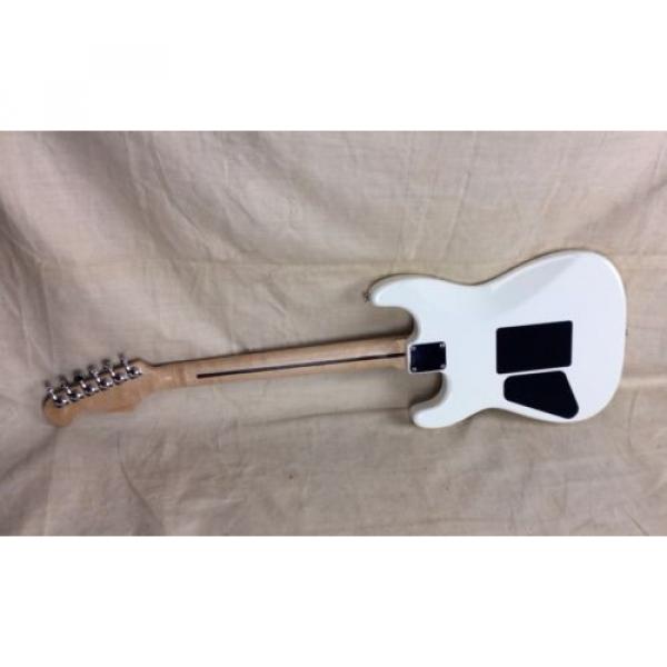 Used Charvel Pro Mod Body &amp; Mystery Neck Partscaster Electric Guitar White w/H.C #4 image