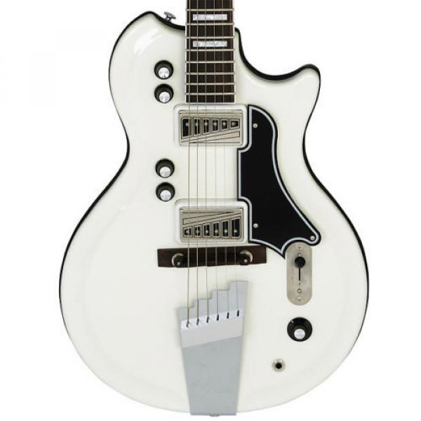 Supro Dual-Tone 1524EW Electric Guitar 2 Vistatone Pickup White #1 image