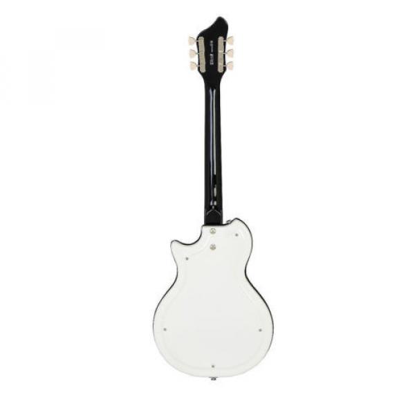 Supro Dual-Tone 1524EW Electric Guitar 2 Vistatone Pickup White #4 image
