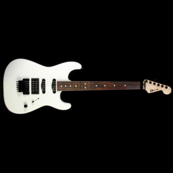 Charvel USA Select San Dimas Style 1 HSS Electric Guitar Snow Blind Satin #2 image