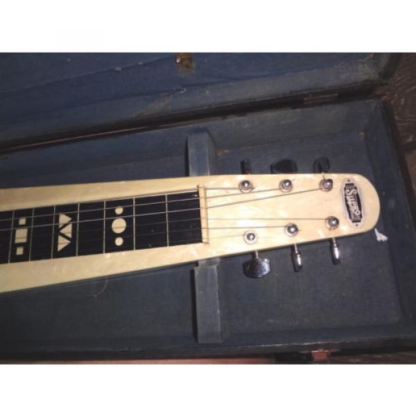 Vintage SUPRO LAP STEEL Electric Guitar w/ Case 1950&#039;s Pat Pend #2 image