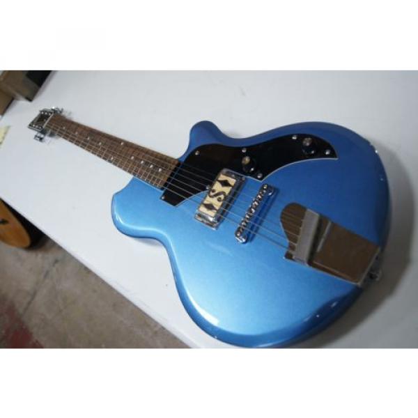 Supro 2010BM Jamesport Electric Guitar ~ Ocean Blue Metallic #1 image