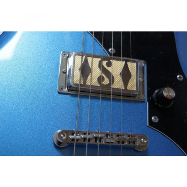 Supro 2010BM Jamesport Electric Guitar ~ Ocean Blue Metallic #3 image