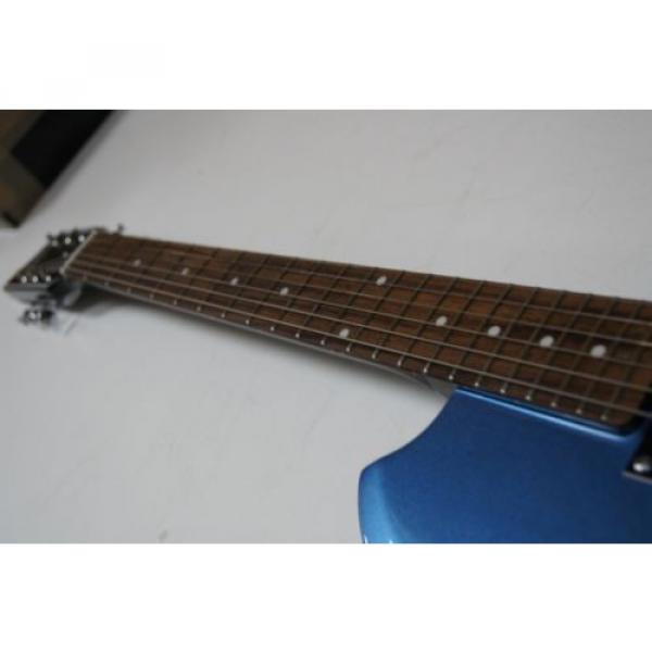 Supro 2010BM Jamesport Electric Guitar ~ Ocean Blue Metallic #5 image