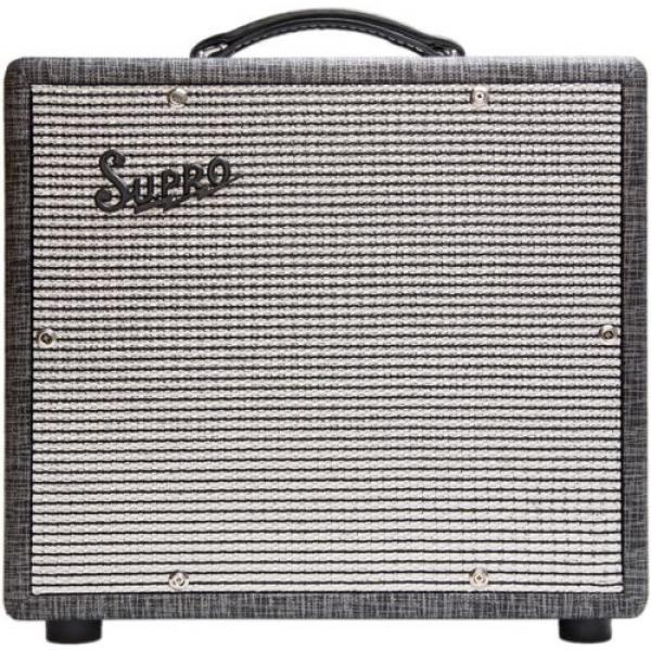 Supro 1600 Supreme - 25W 1x10&#034; Guitar Combo Amplifier Black Rhino Tolex - NEW #1 image