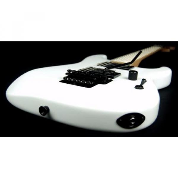 Charvel PM SD1 Pro Mod San Dimas HH Guitar w/ Floyd Rose Snow White w/ Gig #5 image