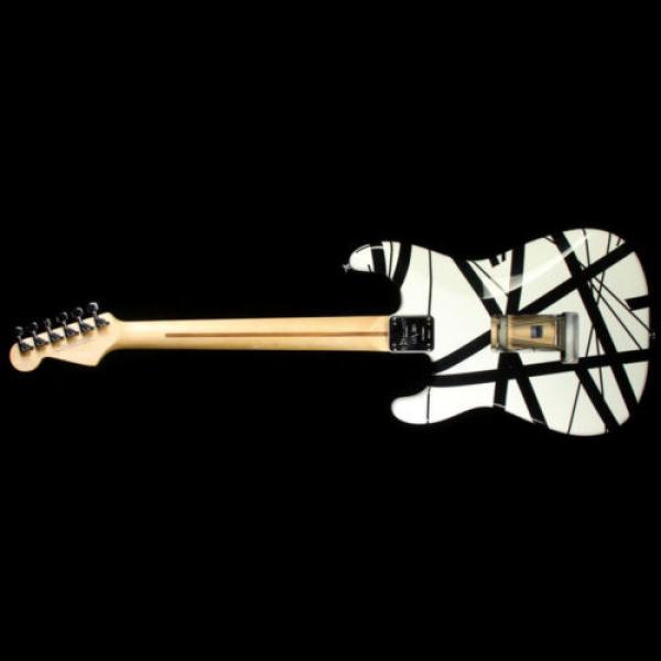 Used 2005 Charvel EVH Art Series Electric Guitar Black &amp; White #3 image