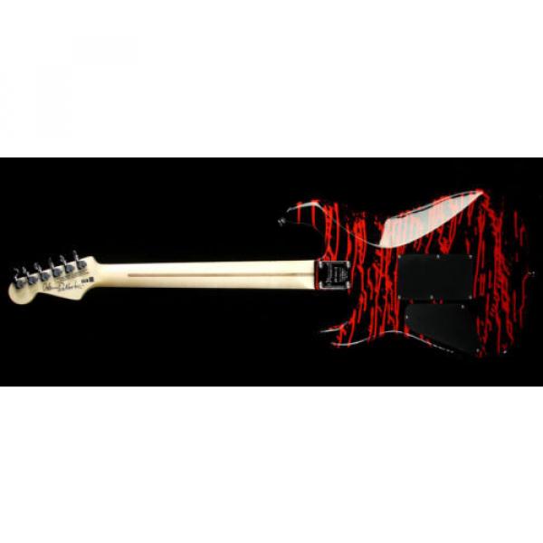 Used Charvel Pro Mod San Dimas Warren DeMartini Electric Guitar Blood &amp; Skulls #3 image