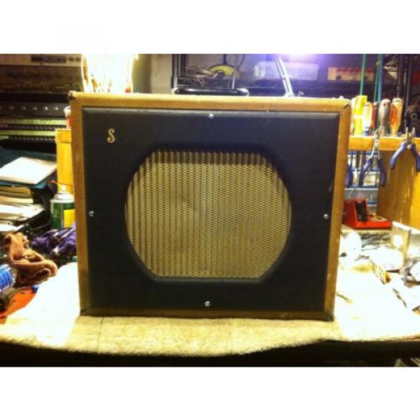 1959 Valco Supro Golden Holiday 6v6 Tube Amplifier Combo Serviced &amp; Ready VIDEO #1 image