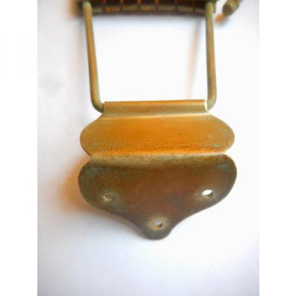 NATIONAL, SUPRO, PREMIER, ARCHTOP TRAPEZE GUITAR TAILPIECE, 1950&#039;S, &#034;AS IS&#034; #3 image