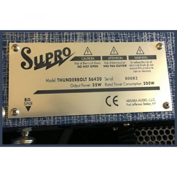 Supro S6420 Thunderbolt Röhrencombo 1x 15&#039;&#039; #3 image
