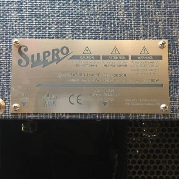 Supro Saturn Reverb 1648RT 1x12 Combo Guitar Amplifier (Make Offer!) #5 image