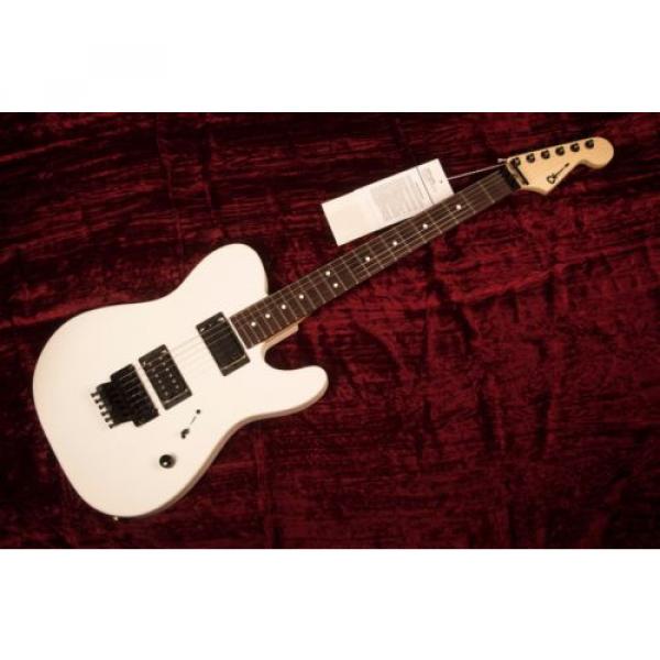 Charvel USA Select San Dimas Style 2 HH SNOW BLIND SATIN Electric Guitar #2 image