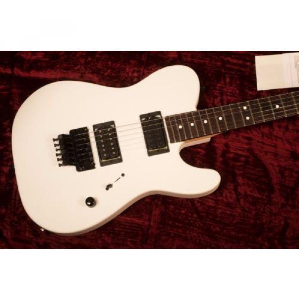 Charvel USA Select San Dimas Style 2 HH SNOW BLIND SATIN Electric Guitar #3 image