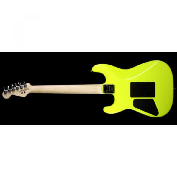 Charvel Pro Mod Series San Dimas 2H FR Electric Guitar Neon Yellow #3 image
