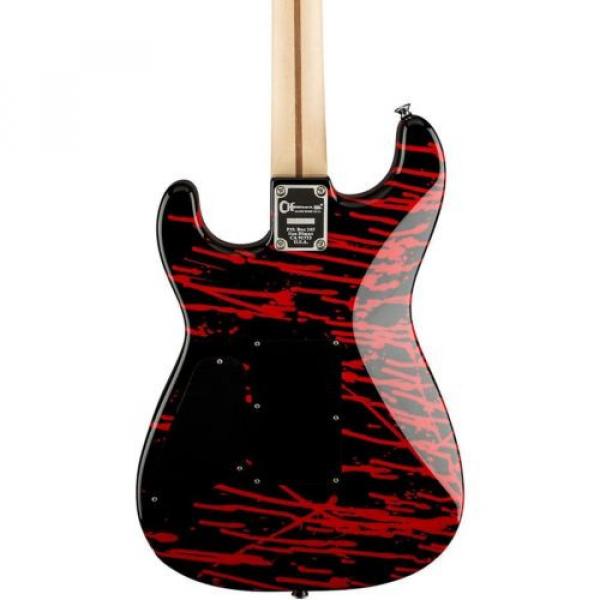 Charvel Warren DeMartini Signature Blood And Skull Pro Mod E-Guitar #3 image