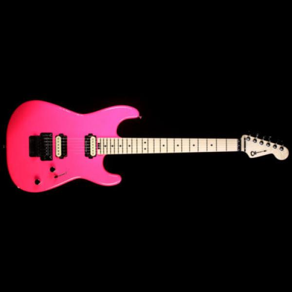 Charvel Pro Mod Series San Dimas 2H FR Electric Guitar Neon Pink #2 image