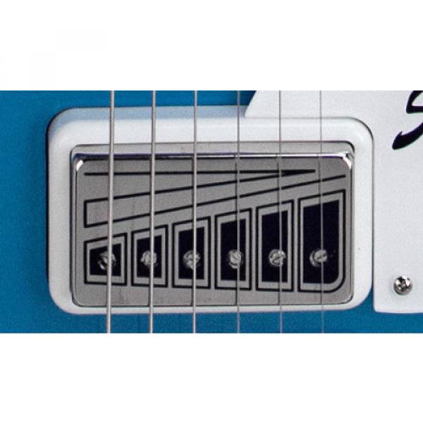 Supro Sahara 1570WB Electric Guitar  Vistatone Pickup  Blue #3 image