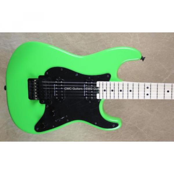 Charvel Pro Mod San Dimas Style 1 2H Slime Green Guitar #1 image