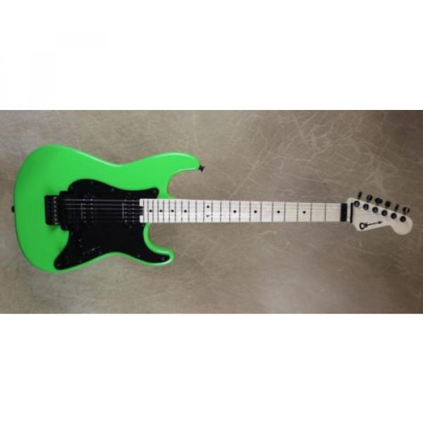 Charvel Pro Mod San Dimas Style 1 2H Slime Green Guitar #2 image