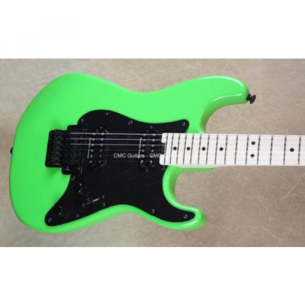 Charvel Pro Mod San Dimas Style 1 2H Slime Green Guitar #4 image