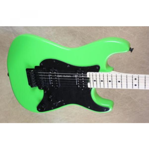Charvel Pro Mod San Dimas Style 1 2H Slime Green Guitar #5 image