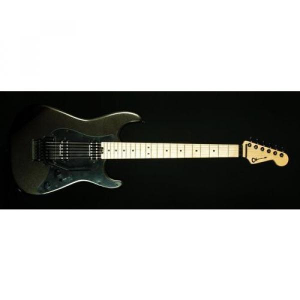 New! Charvel PM SC1 Pro Mod So Cal HH Guitar w/ Floyd Rose - Metallic Black #3 image