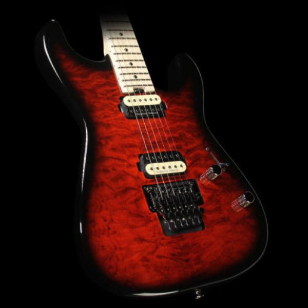 Charvel Pro Mod Series San Dimas 2H FR Electric Guitar Trans Red Burst #1 image