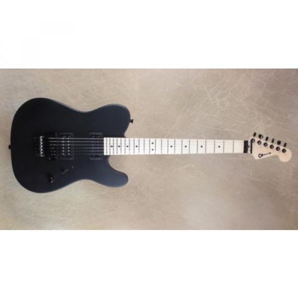 Charvel USA Select San Dimas 2H Style 2 Tele Satin Black Guitar #2 image