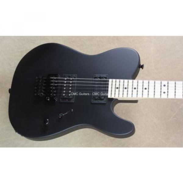 Charvel USA Select San Dimas 2H Style 2 Tele Satin Black Guitar #4 image