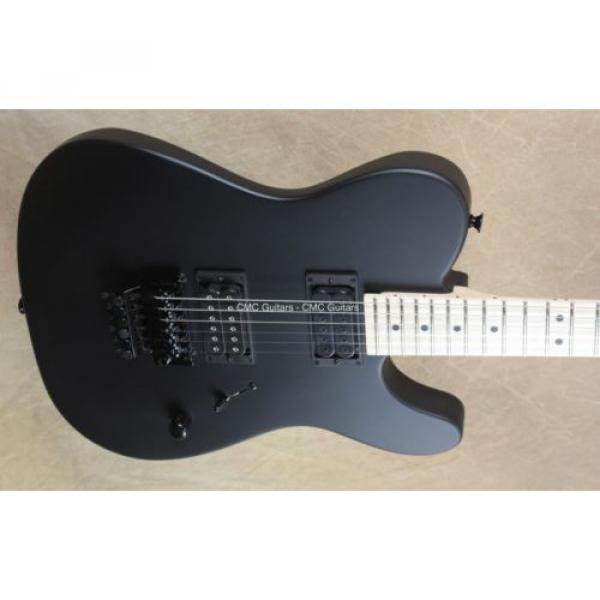 Charvel USA Select San Dimas 2H Style 2 Tele Satin Black Guitar #5 image