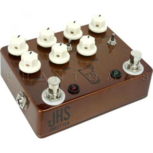 JHS Pedals Sweet Tea Medium-Hi Gain Overdrive/Distortion Guitar Effects Pedal #3 image