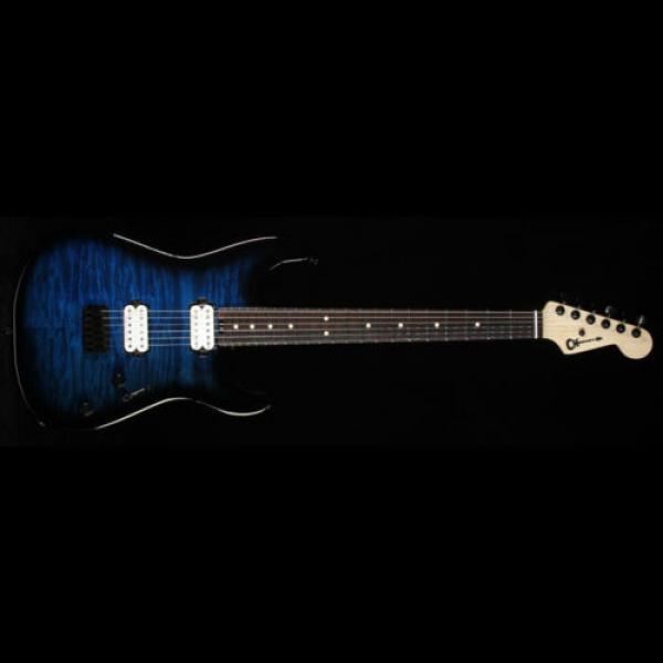 Charvel Pro Mod Series San Dimas 2H Hardtail Electric Guitar Trans Blue Burst #2 image