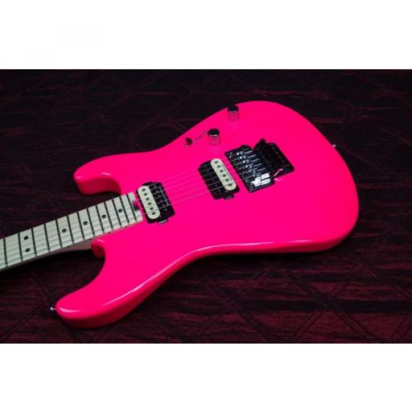 Charvel Pro Mod San Dimas Style 1 2H FR Electric Guitar Neon Pink 031406 #1 image