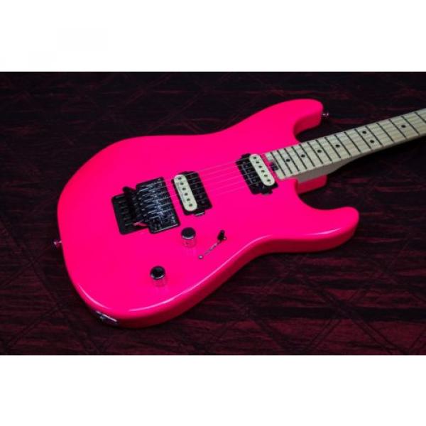 Charvel Pro Mod San Dimas Style 1 2H FR Electric Guitar Neon Pink 031406 #2 image
