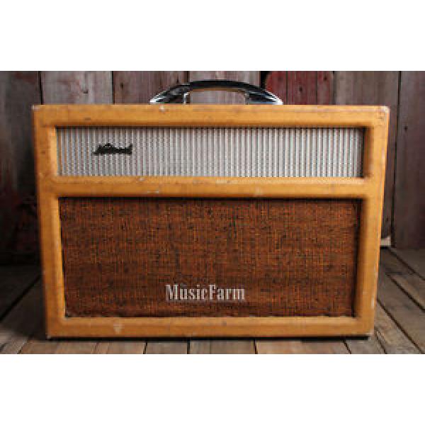 National Stage Star 1280T by Valco Vintage 1950s Electric Guitar Tube Amplifier #1 image